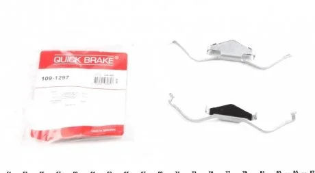 Комплект прижимних планок гальмівного супорту QUICK BRAKE 109-1297