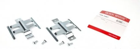 Р/к дисковых тормозов. колодок QUICK BRAKE 109-1687