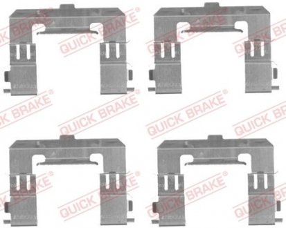 Монтажный комплект тормозных колодок QUICK BRAKE 1091715