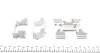 Р/к дисковых тормозов. колодок QUICK BRAKE 109-1768 (фото 2)