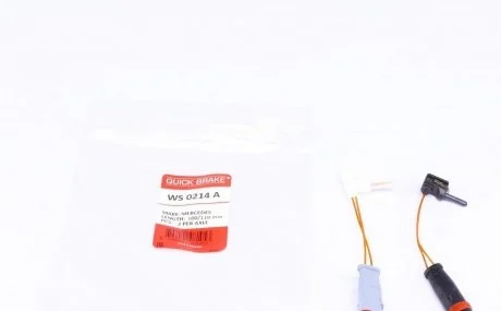 Датчик износа QUICK BRAKE WS 0214 A