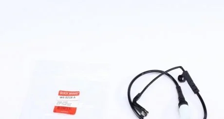 Датчик зносу, гальмо. QUICK BRAKE WS 0218 A