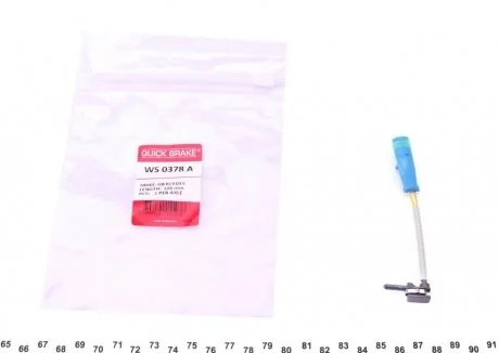Датчик зносу QUICK BRAKE WS 0378 A