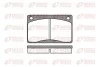 Гальмівні колодки Volvo 140, 240, 260 1.8-2.8 07.67-08.93 0042 30