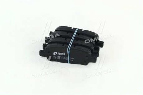 Колодки тормозные дисковые INFINITI FX, NISSAN X-TRAIL (T30) задн. REMSA 0876.01