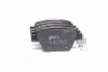 Тормозные колодки задние Audi A3 / Seat Leon / Skoda Octavia, Superb, Yeti / VW Golf VI, Scirocco REMSA 1420 00 (фото 1)