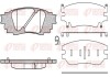 Колодка гальм. диск. LEXUS RX задн. (вир-во REMSA) 1636.10