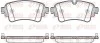 Гальмівні колодки дискові AUDI A4, A4 ALLROAD, A5, Q5, Q7 1.4-3.0DH 01.15- REMSA 1669 08 (фото 1)