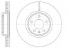 Диск тормозной AUDI A4 IV 1.8 16V-3.0 V6 TDI 07- передн. REMSA 61543.10 (фото 4)