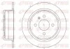Тормозной диск задний BMW E30 82- 6197.00
