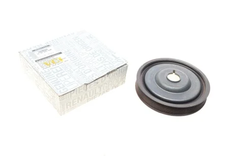 Шків коленвалу Renault K4M/K9K 155mm 6PK RENAULT 123030453R