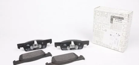 Гальмівні колодки дискові Dacia Logan, Sandero Clio 0.9-1.5Dci 10.12- RENAULT 410602581R