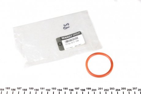 Кільце ущільнювача патрубка повітряного фільтра Scenic3 K9K RENAULT 7701071156 (фото 1)