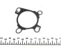 Прокладка корпусу дросельної заслінки M9R/M9T (x2) RENAULT 8200577398 (фото 2)