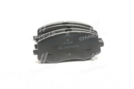 Колодка гальм. диск. STANDARD KIA PICANTO 04-, HYUNDAI i10 передні. RIDER RD.24275STD