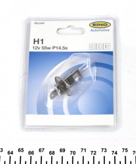 Автолампа H1 P14,5s 55 W прозрачная Ring REU448