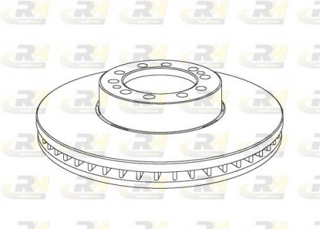 Гальмiвний диск RVI, 438*45*97 ROADHOUSE 1075.20