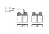 Колодки тормозные дисковые, к-кт. ROADHOUSE 200501 (фото 1)