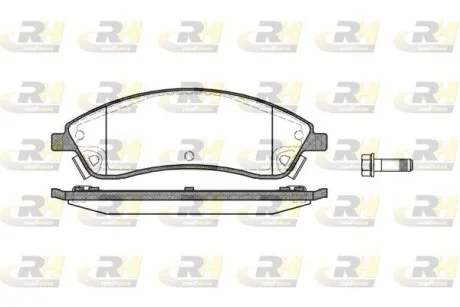 Колодки тормозные дисковые, к-кт. ROADHOUSE 2108608