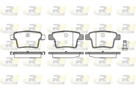 Гальмівні колодки дискові ROADHOUSE 2114910