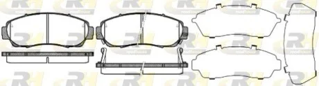 Гальмівні колодки дискові ROADHOUSE 2117112