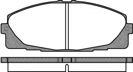 Гальмівні колодки дискові ROADHOUSE 2132500
