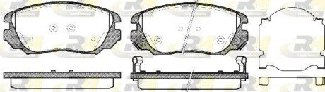 Гальмівні колодки дискові ROADHOUSE 2138502