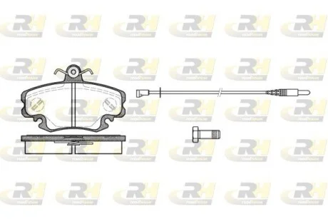 Гальмівні колодки дискові ROADHOUSE 214130