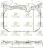 Колодки тормозные дисковые, к-кт. ROADHOUSE 2149110 (фото 1)