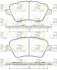 Колодки тормозные дисковые, к-кт. ROADHOUSE 2151400 (фото 1)