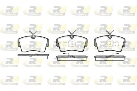 Гальмівні колодки дискові ROADHOUSE 217300