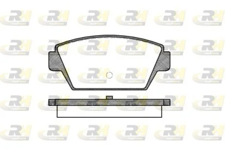 Колодки тормозные дисковые, к-кт. ROADHOUSE 221500