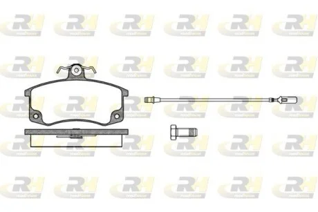 Гальмівні колодки дискові ROADHOUSE 222102