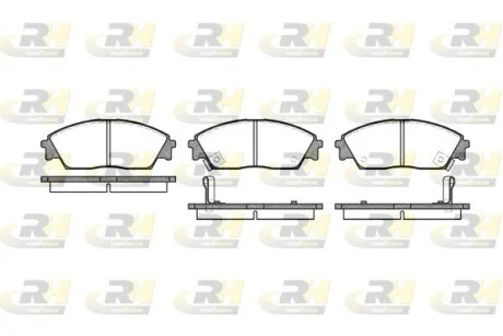 Гальмівні колодки дискові ROADHOUSE 222902
