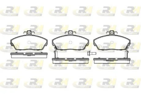 Гальмівні колодки дискові ROADHOUSE 233702