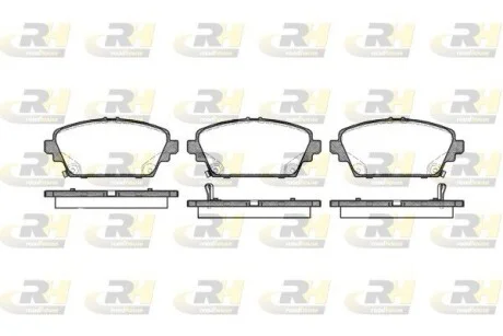 Колодки тормозные дисковые, к-кт. ROADHOUSE 269402