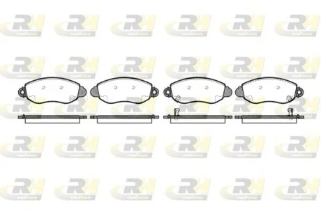Гальмівні колодки дискові ROADHOUSE 277202