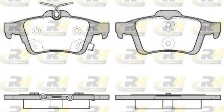 Гальмівні колодки дискові ROADHOUSE 2842.11