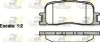 Колодки тормозные дисковые, к-кт. ROADHOUSE 285400 (фото 1)