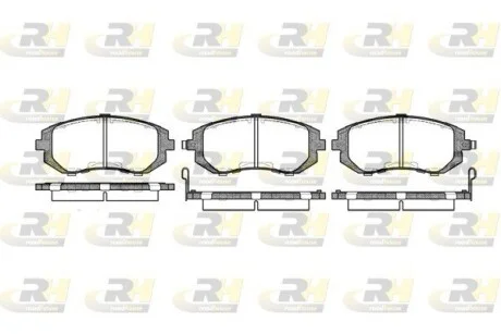 Гальмівні колодки дискові ROADHOUSE 295102