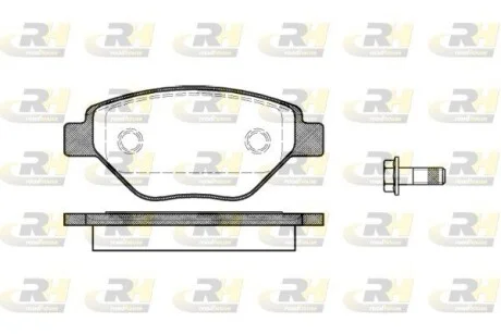 Гальмівні колодки дискові ROADHOUSE 297700