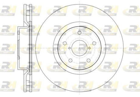 Гальмівний диск ROADHOUSE 61342.10 (фото 1)