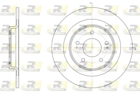 Тормозной диск ROADHOUSE 6152800