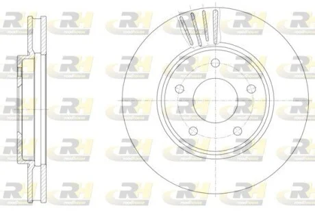 Тормозной диск ROADHOUSE 6153110