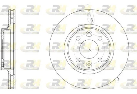 Тормозной диск ROADHOUSE 6153510
