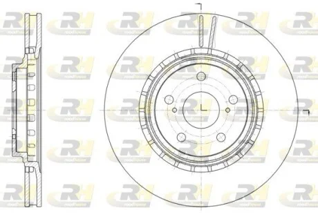 Тормозной диск ROADHOUSE 6154010