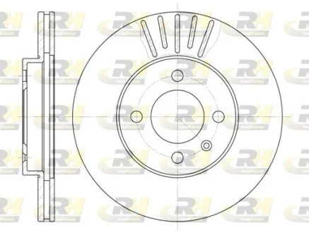 Тормозной диск ROADHOUSE 617510