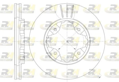 Тормозной диск ROADHOUSE 620510
