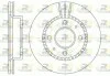 Тормозной диск ROADHOUSE 642310 (фото 1)