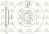 Тормозной диск ROADHOUSE 659710 (фото 1)
